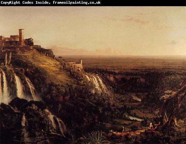 Thomas Cole The Cascatelli ivoli, Looking Towards Rome